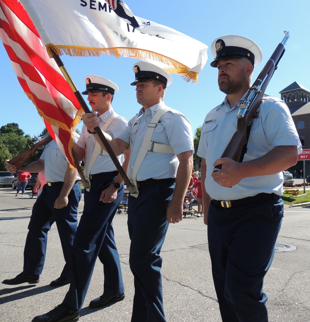 Color Guard helps kick off 2022 Grand Haven Coast Guard Festival