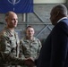 U.S. Secretary of Defense Visits the Troops at Latvia