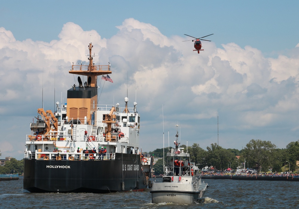 DVIDS Images Coast Guard cutters help kick off 2022 Grand Haven