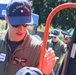 Kids learn about the Coast Guard during Festival Kids Day in Grand Haven