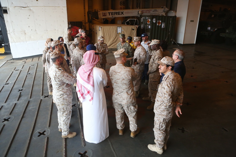 Come take a tour! A rehearsal tour of USNS Seay (T-AKR-302)