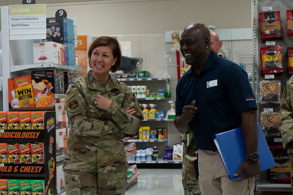 CMSAF JoAnne Bass Visits Laughlin Air Force Base 2022