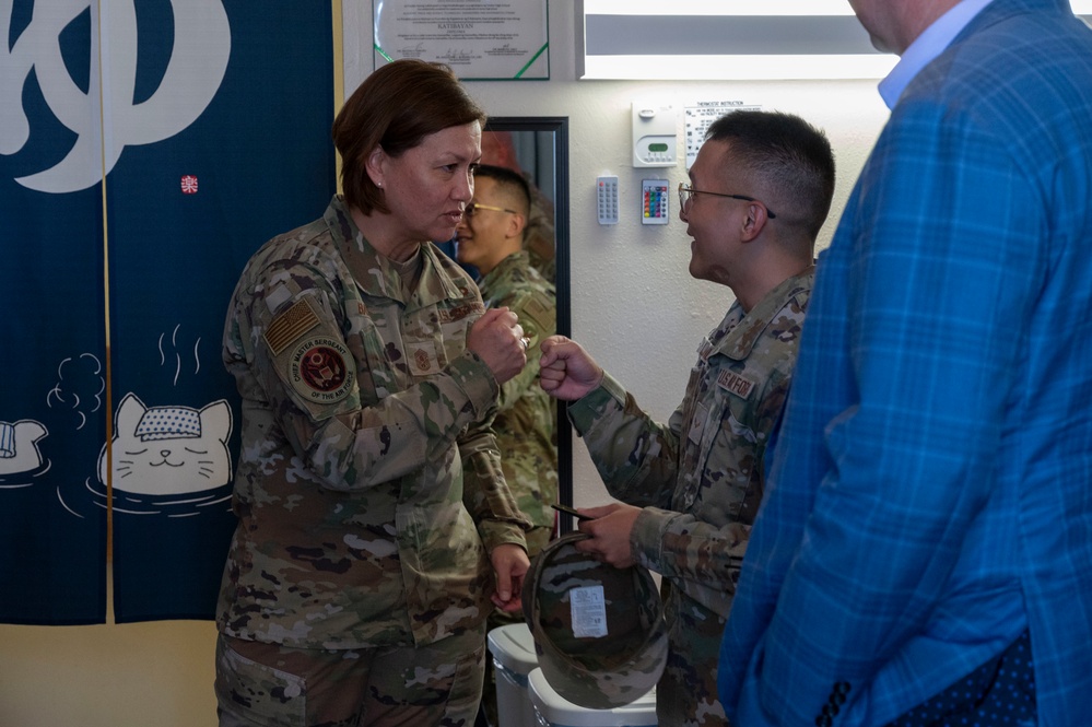 CMSAF JoAnne Bass Visits Laughlin Air Force Base 2022