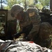 Soldiers conduct TCCC during Day Three of the 2022 USAREUR-AF Best Squad Competition