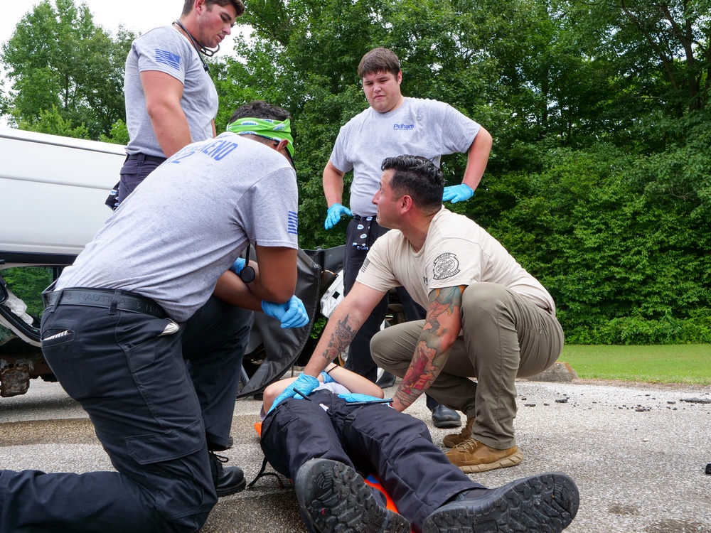 National Guard medics pursue flight paramedic future