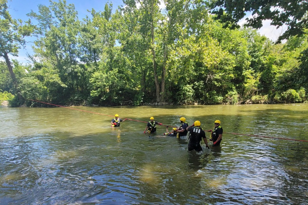 167th Firefighters obtain new skills through swift water rescue training