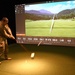 Keesler leadership cuts ribbon to new Indoor Golf Simulator