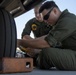 Marines do routine maintenance on CH-53K King Stallions