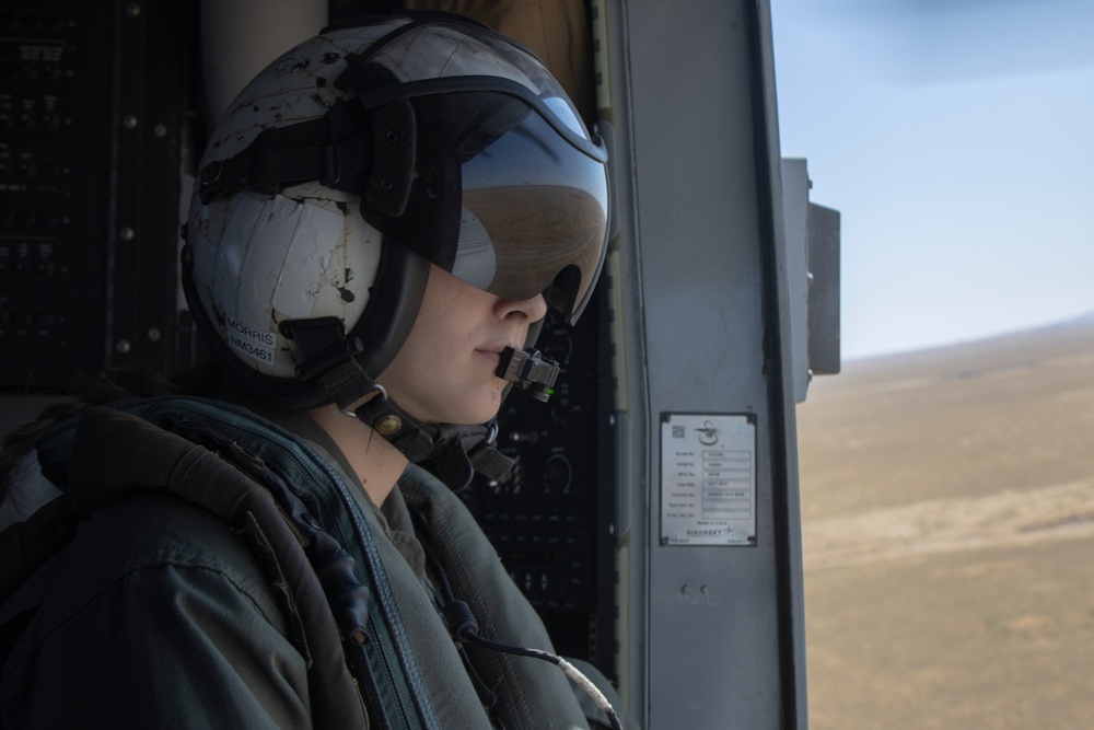Marines fly over Mountain Home Air Force Base