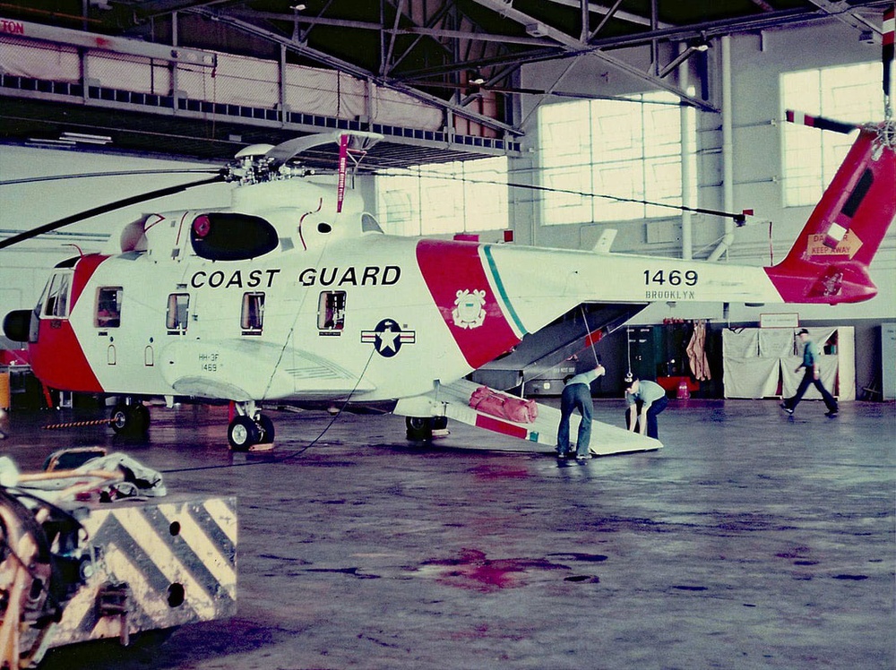 USCG helicopter while still in service
