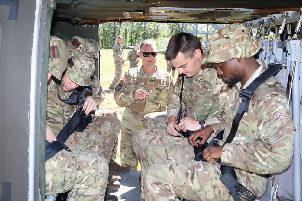 FLNG Trains with the British Army