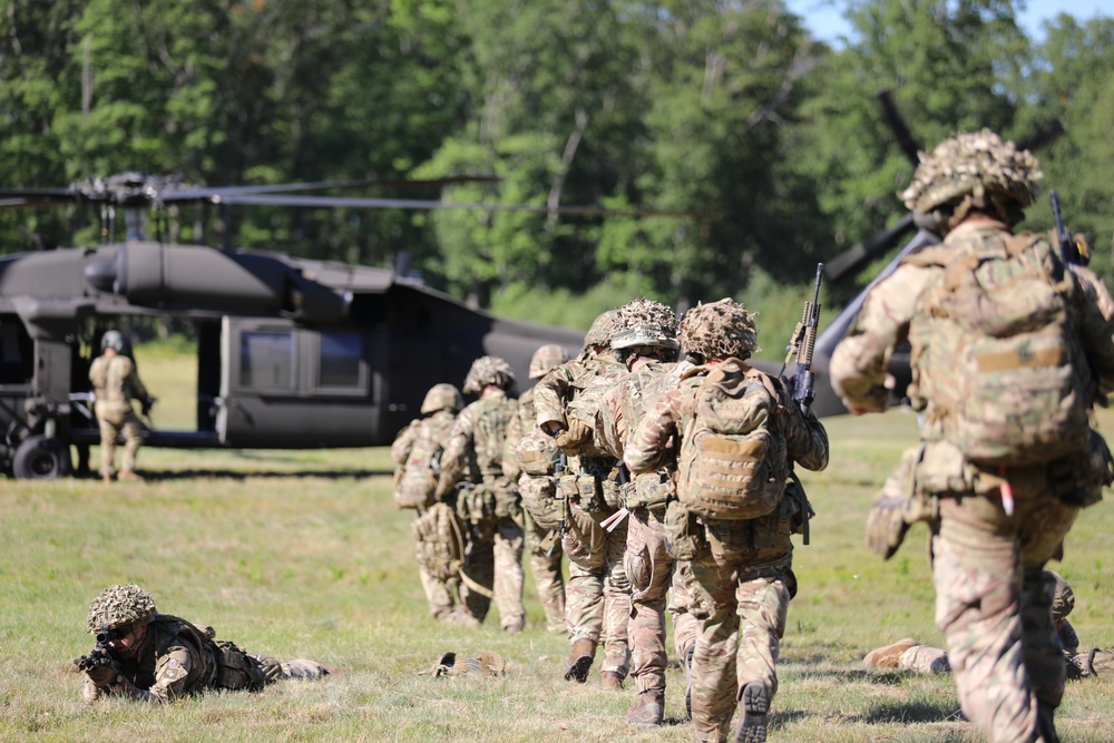 FLNG Trains with the British Army