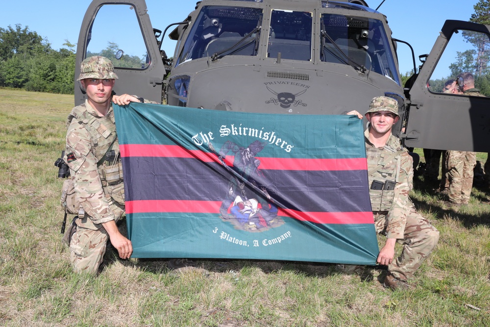 FLNG Trains with the British Army