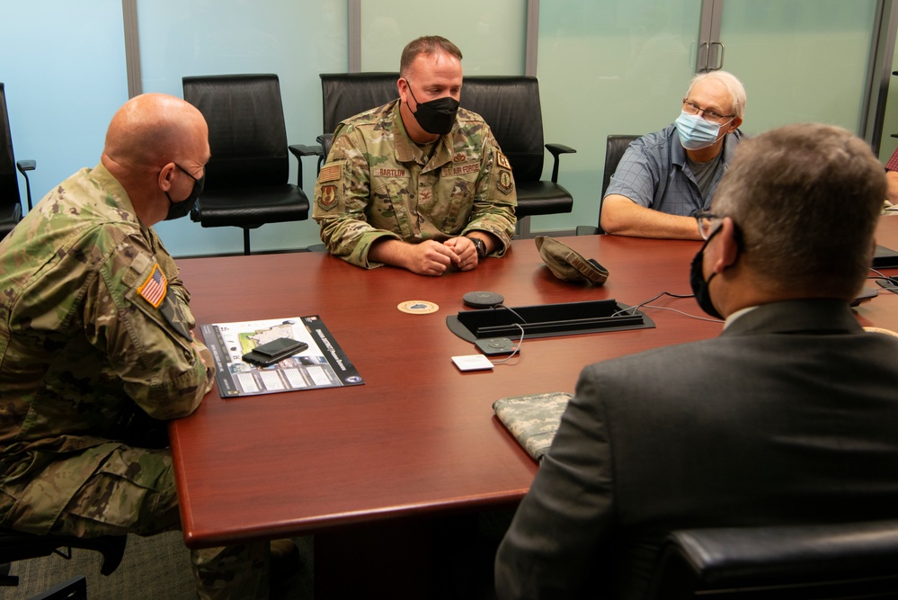 USACE leaders meet with AFCEC NDR commander