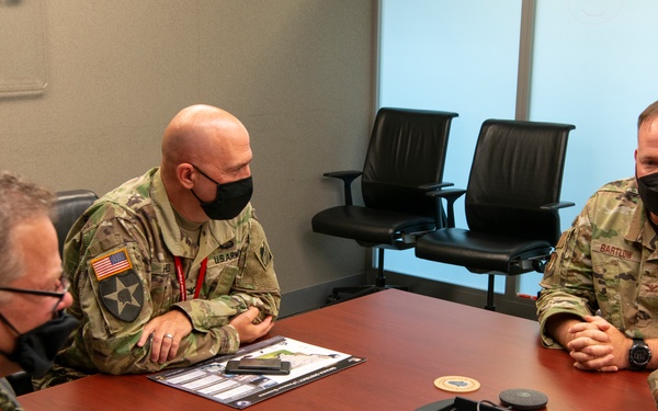 USACE leaders meet with AFCEC NDR commander