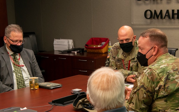 USACE leaders meet with AFCEC NDR commander