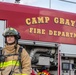 Army Firefighters Respond to Notional Fire