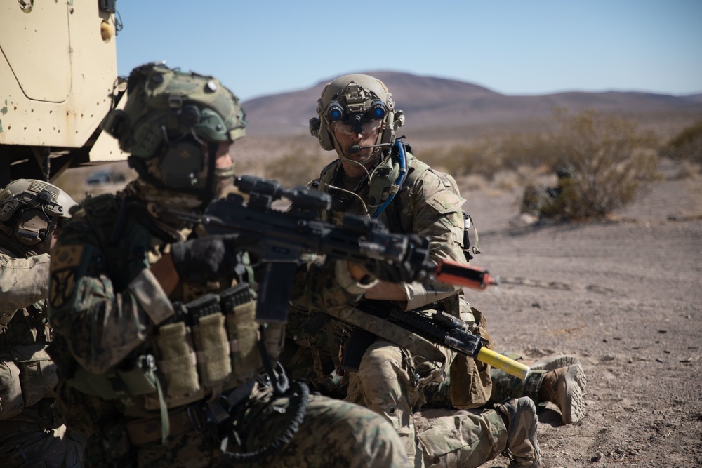 Republic of Korea Special Warfare Command, 1st Special Forces Group (Airborne) strengthen their skills and alliance at NTC