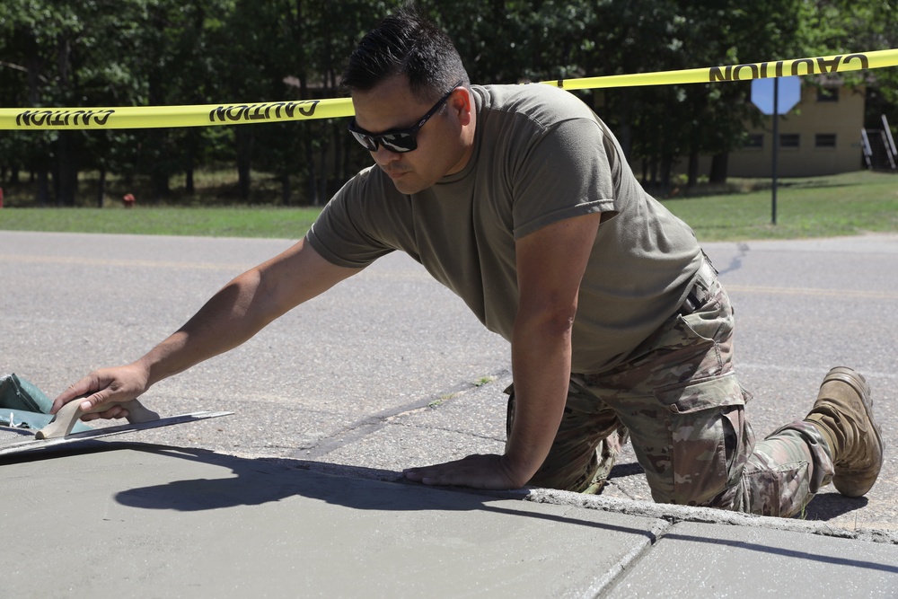 Beautifying Camp Grayling