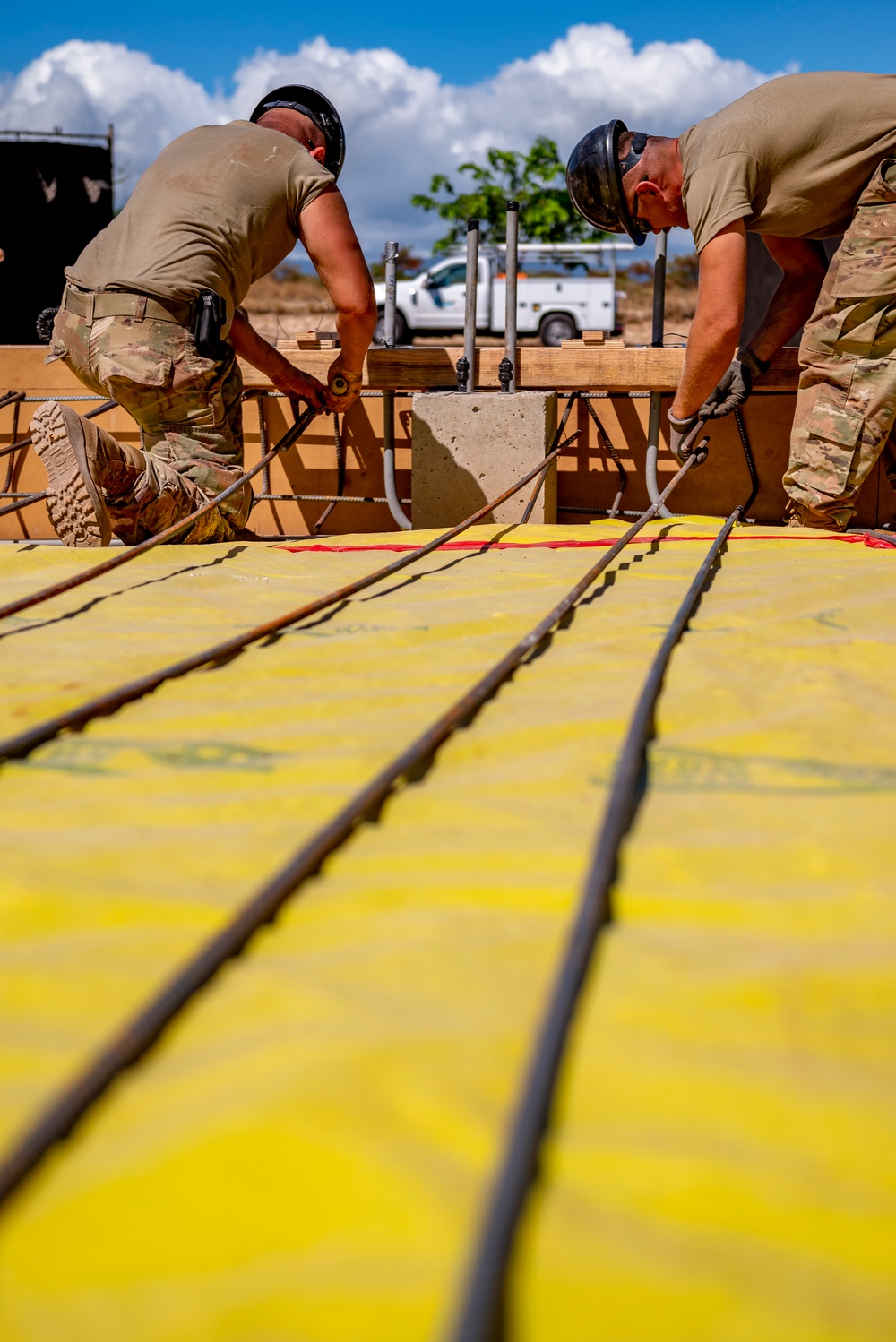 Servicemembers of the 163D Civil Engineering Squadron Complete Individual Readiness Training for the Hawaii Special Olympics