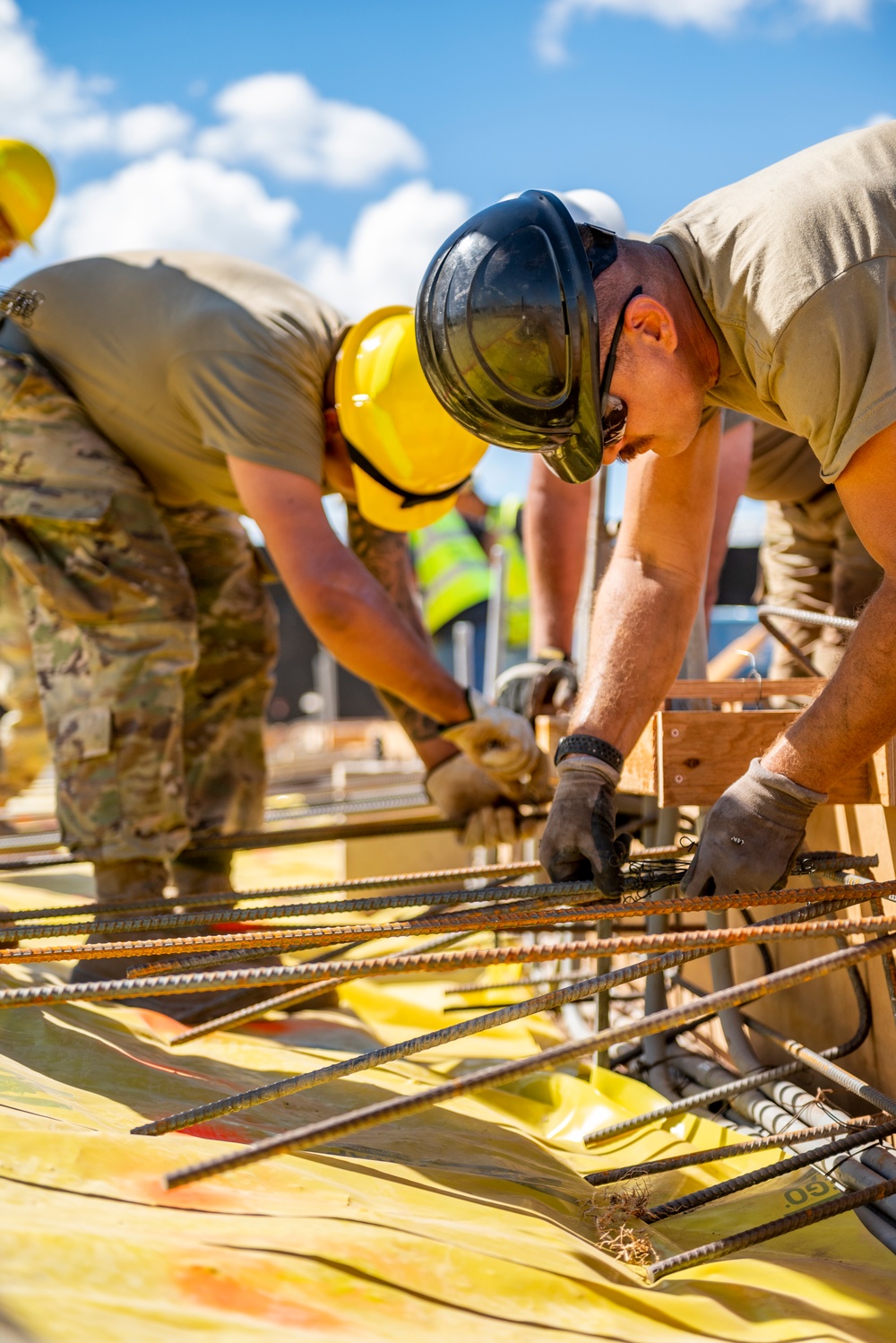 Servicemembers of the 163D Civil Engineering Squadron Complete Individual Readiness Training for the Hawaii Special Olympics