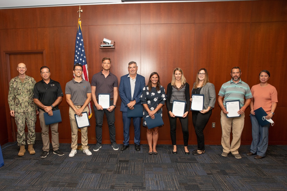 Dvids Images Nswcpd Hosts Hybrid Quarterly Awards Ceremony [image 4 Of 4]