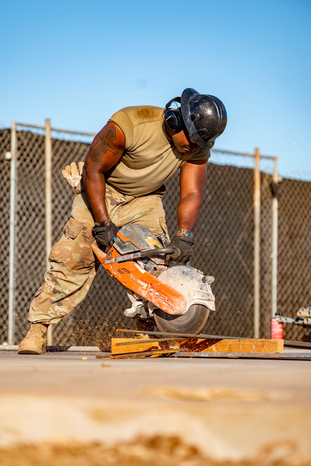 Servicemembers of the 163D Civil Engineering Squadron Complete Individual Readiness Training for the Hawaii Special Olympics