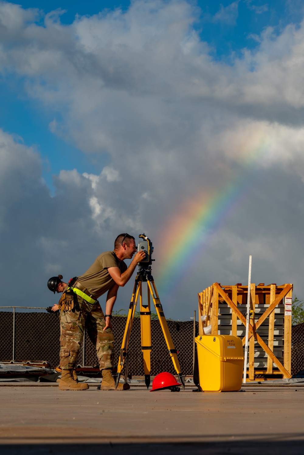 Servicemembers of the 163D Civil Engineering Squadron Complete Individual Readiness Training for the Hawaii Special Olympics