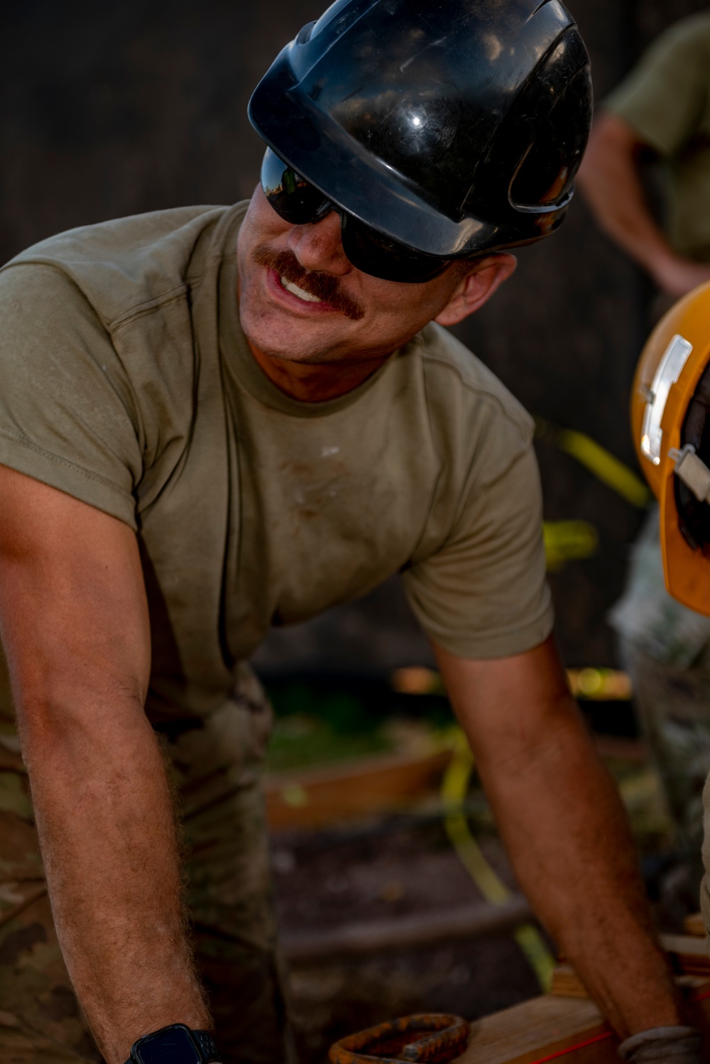 Servicemembers of the 163D Civil Engineering Squadron Complete Individual Readiness Training for the Hawaii Special Olympics