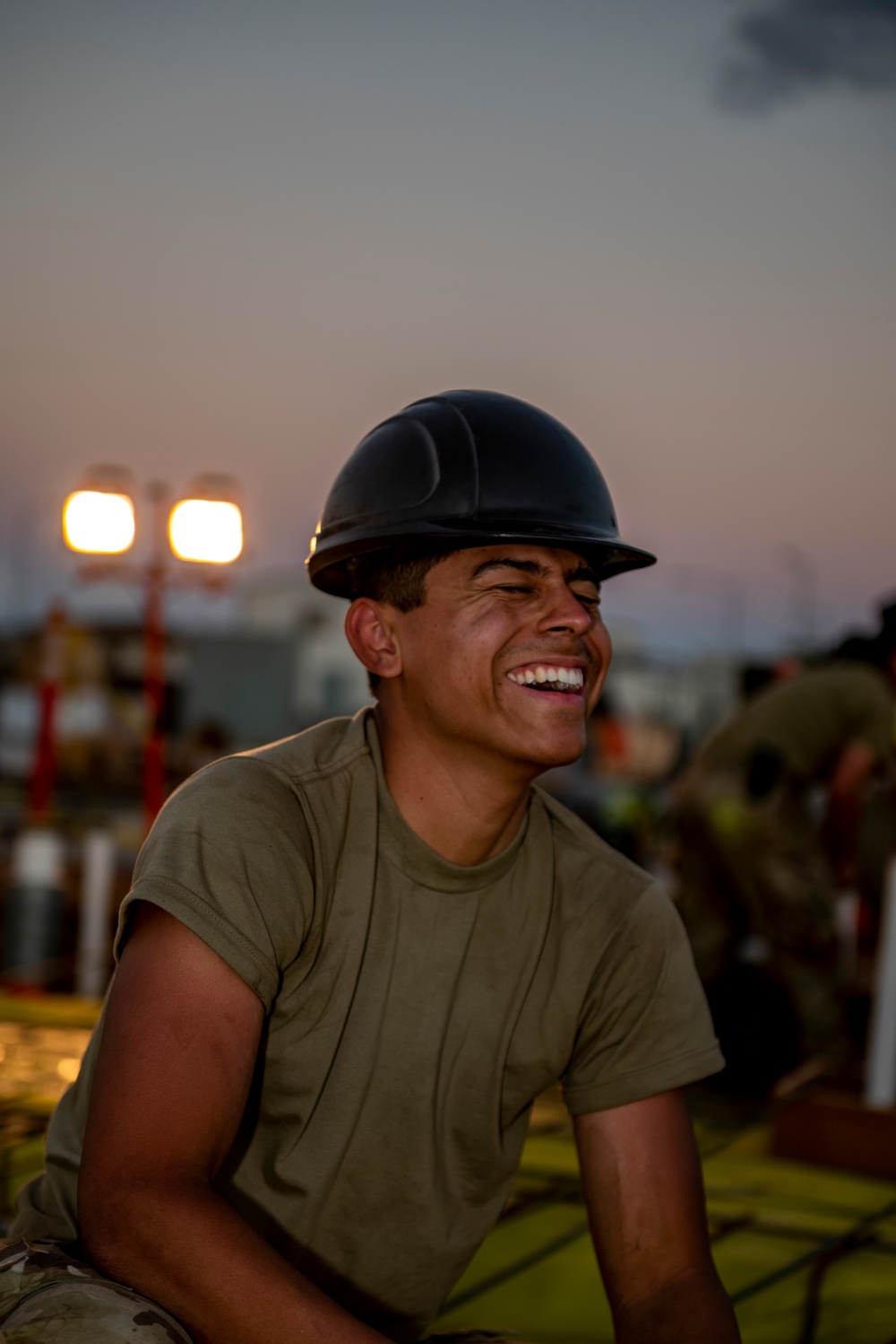 Servicemembers of the 163D Civil Engineering Squadron Complete Individual Readiness Training for the Hawaii Special Olympics