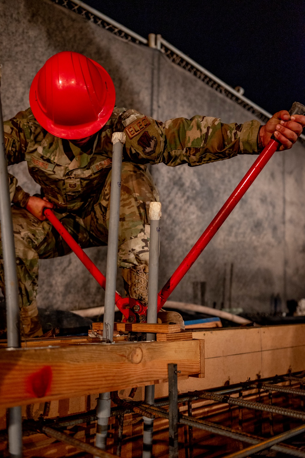 Servicemembers of the 163D Civil Engineering Squadron Complete Individual Readiness Training for the Hawaii Special Olympics