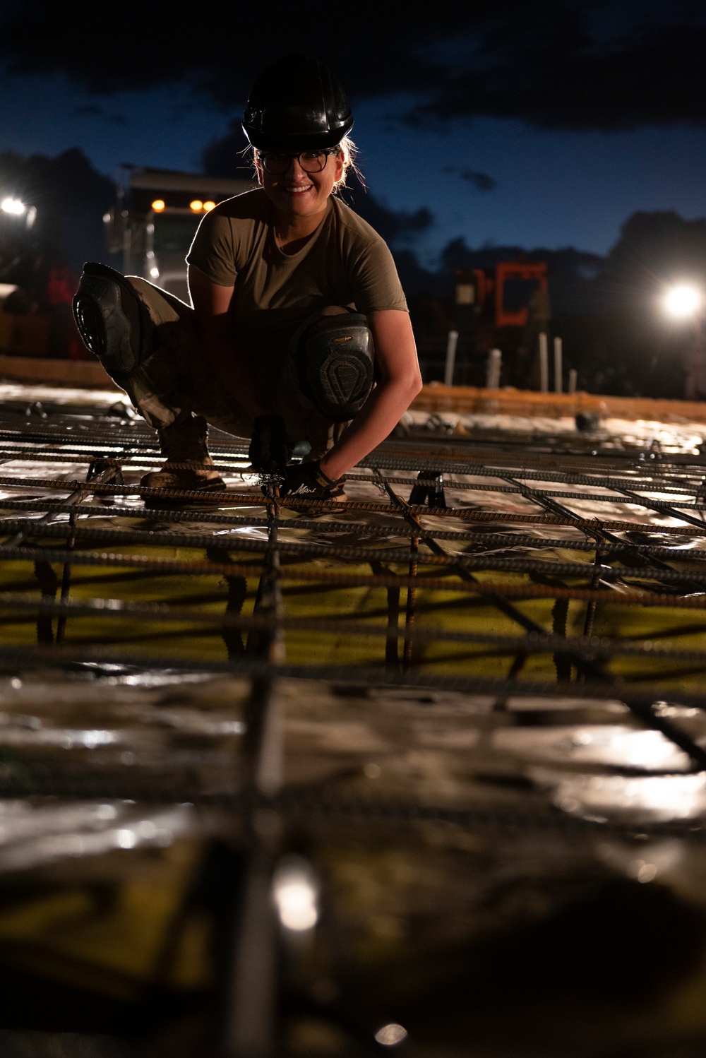 Servicemembers of the 163D Civil Engineering Squadron Complete Individual Readiness Training for the Hawaii Special Olympics