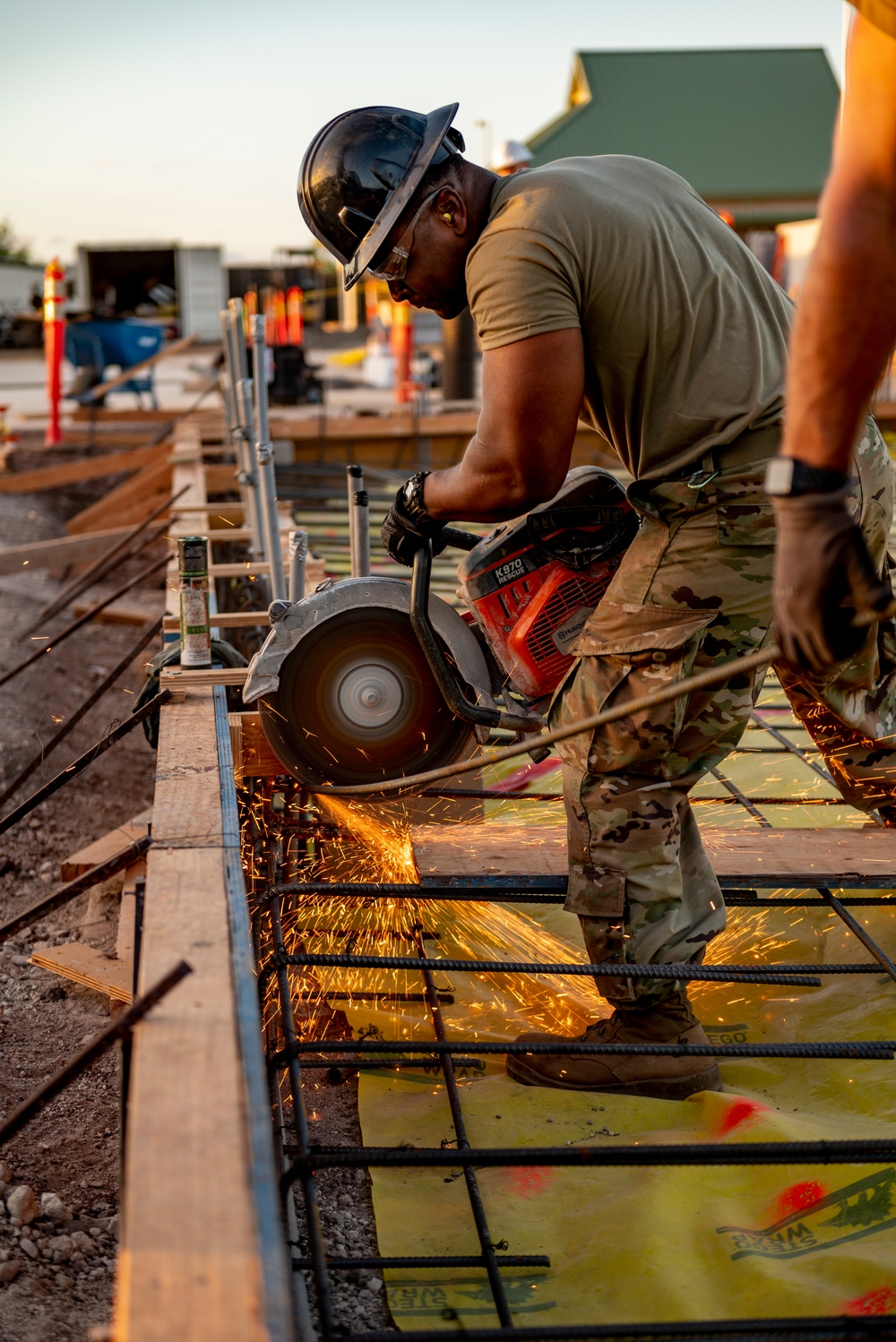 Servicemembers of the 163D Civil Engineering Squadron Complete Individual Readiness Training for the Hawaii Special Olympics