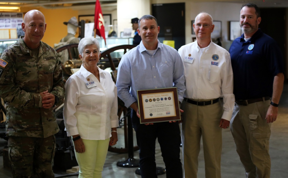 Col. Jim Perrin awarded ESGR Seven Seals Award