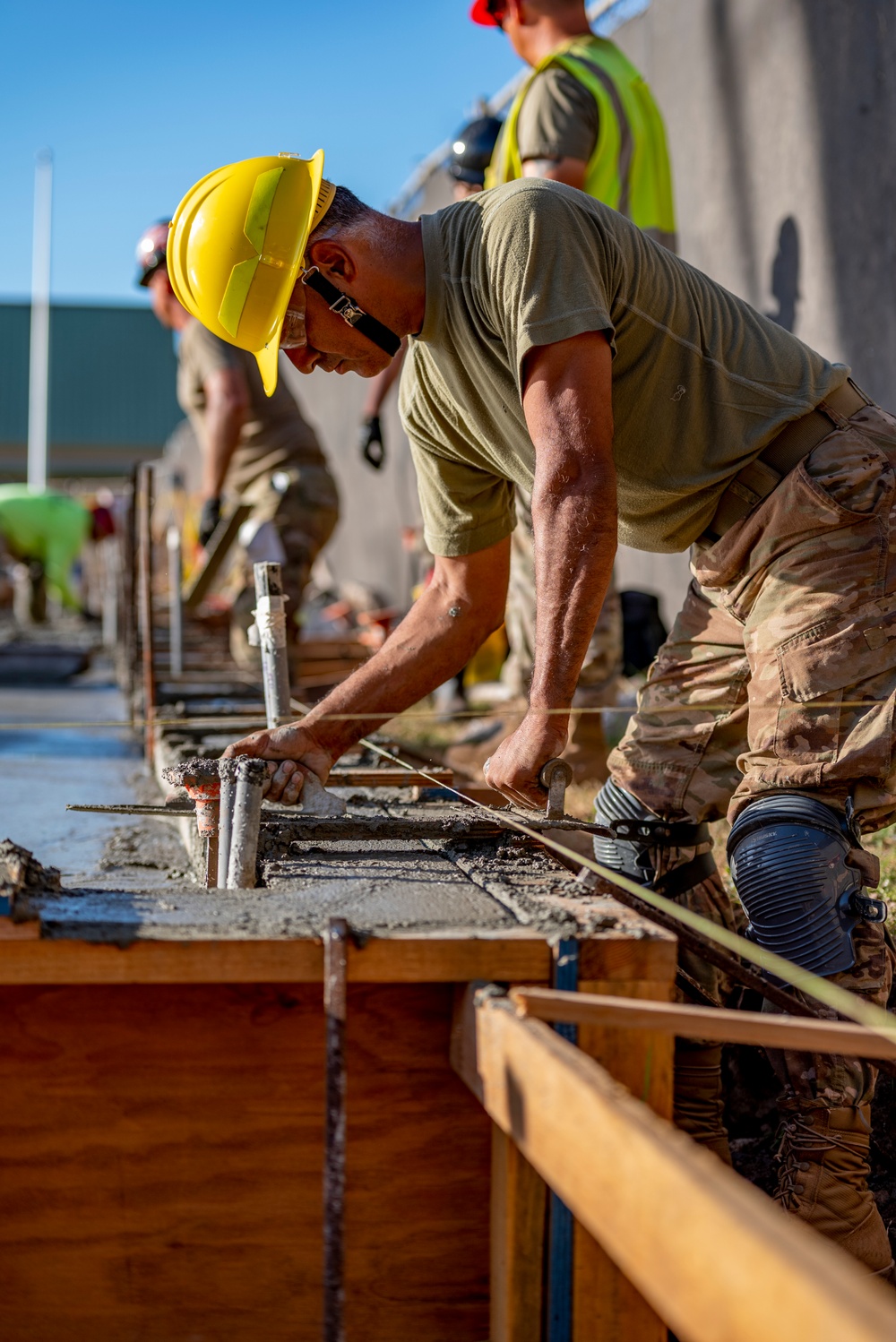 Servicemembers of the 163D Civil Engineering Squadron Complete Individual Readiness Training for the Hawaii Special Olympics