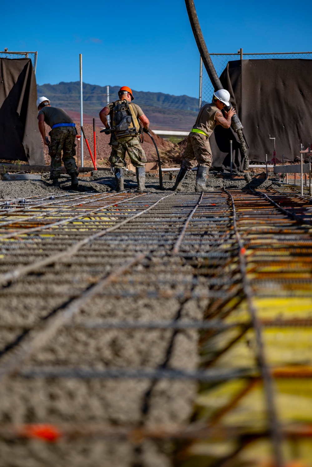 Servicemembers of the 163D Civil Engineering Squadron Complete Individual Readiness Training for the Hawaii Special Olympics