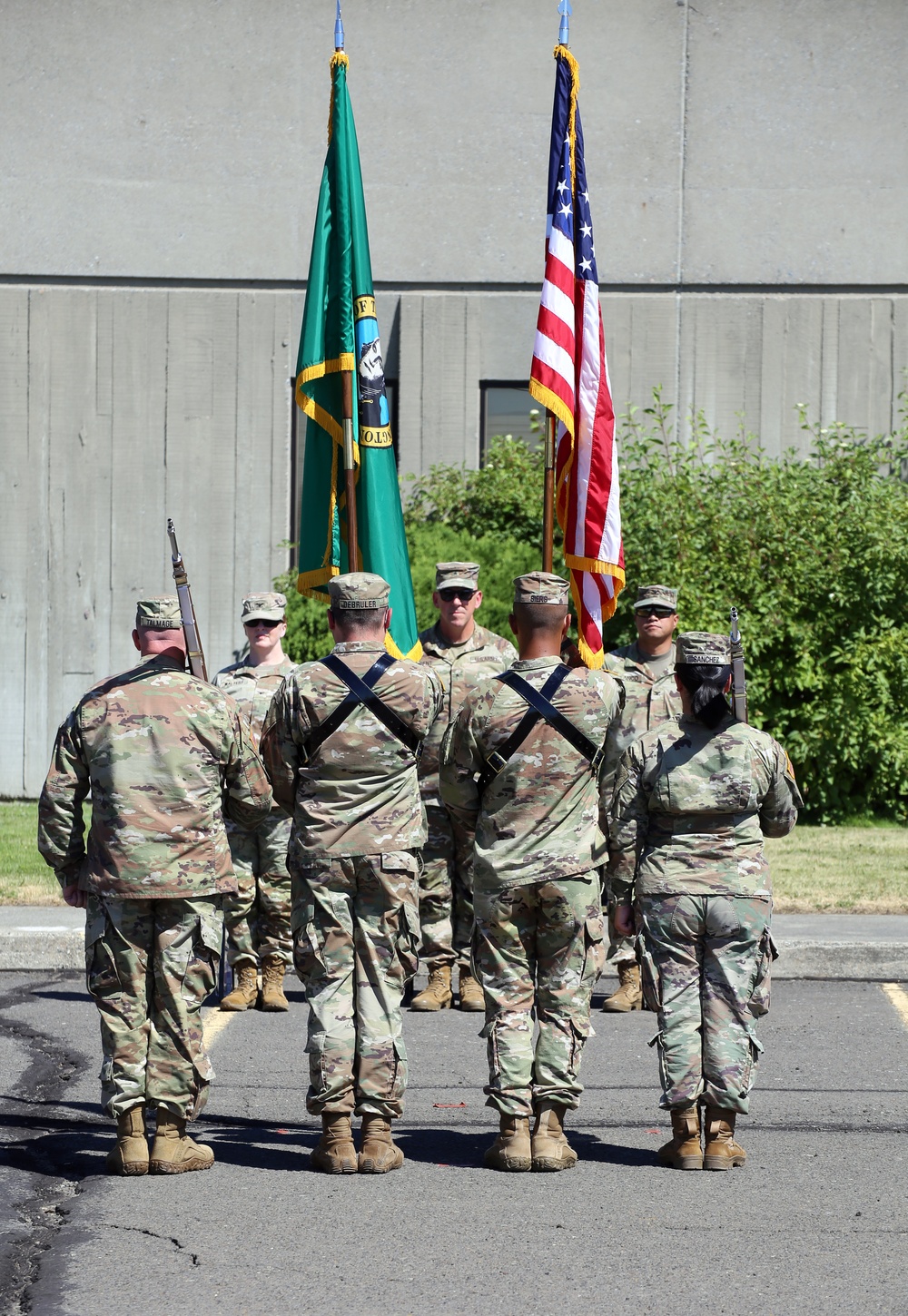 144th Digital Liaison Detachment Change of Command