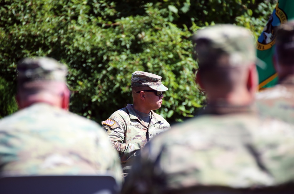 144th Digital Liaison Detachment Change of Command