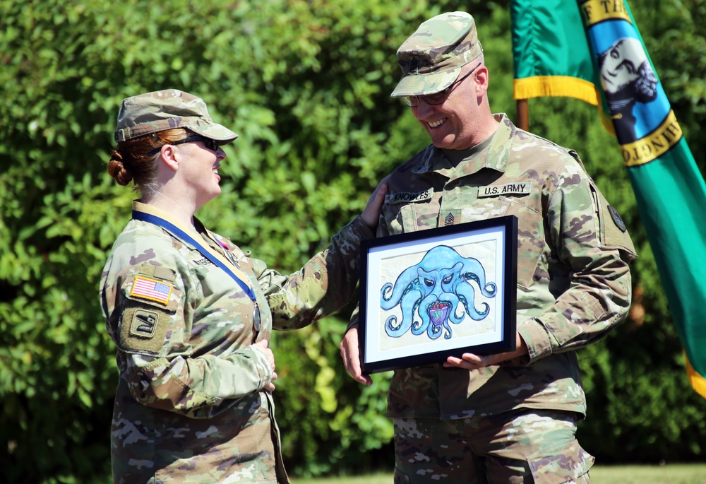 144th Digital Liaison Detachment Change of Command