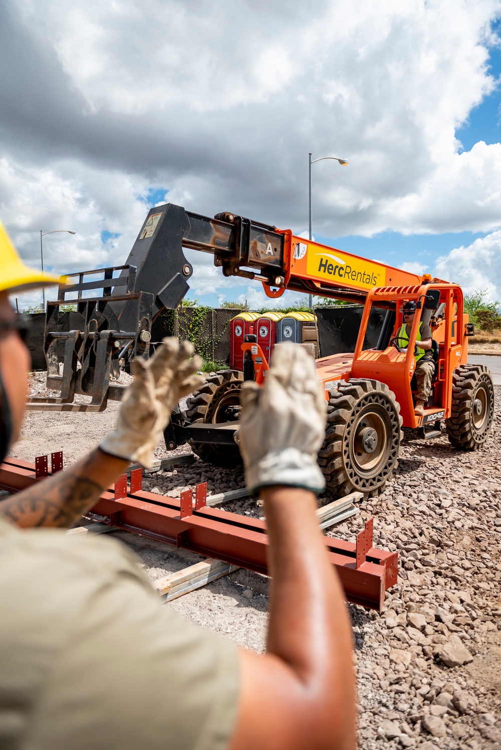 Servicemembers of the 163D Civil Engineering Squadron Complete Individual Readiness Training for the Hawaii Special Olympics