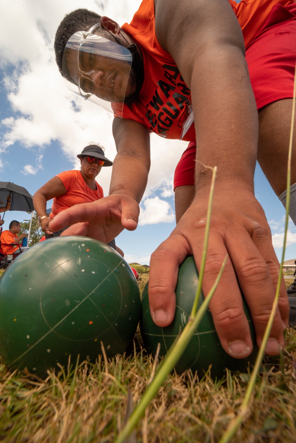 Servicemembers of the 163D Civil Engineering Squadron Complete Individual Readiness Training for the Hawaii Special Olympics