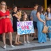 Family and Friends wait for HSM-71 to land on Naval Air Station North Island