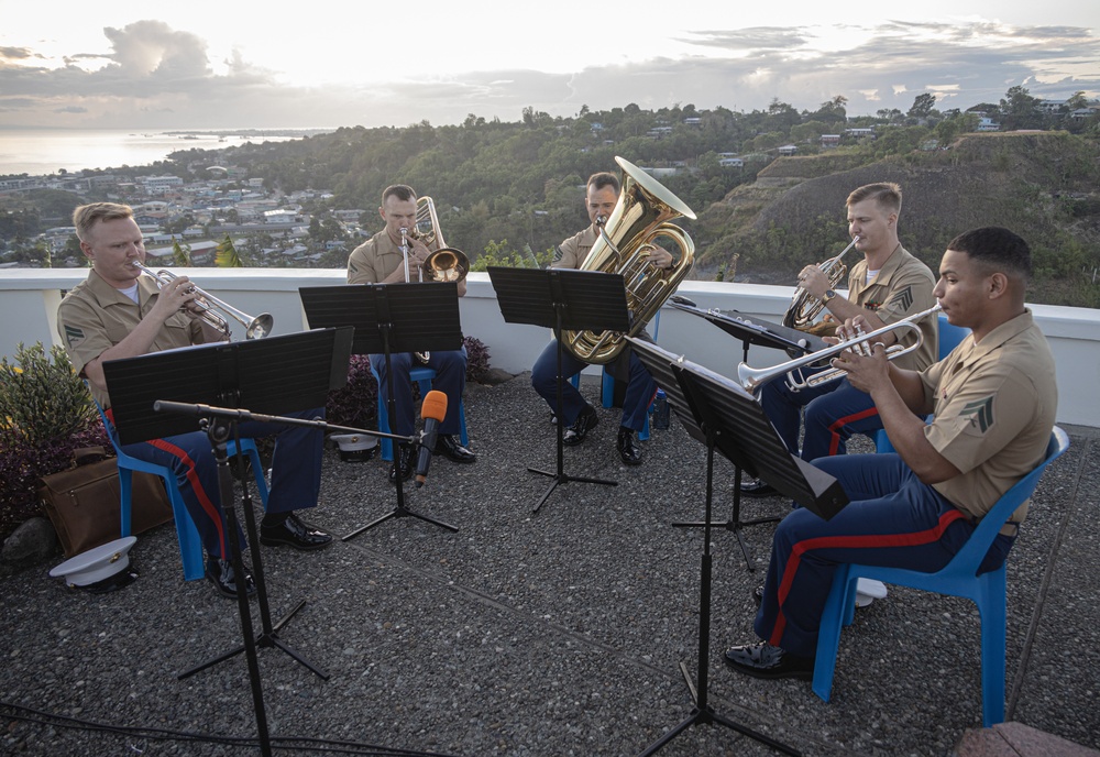 Blue Diamond Marines travel to Solomon Islands for 80th anniversary of Battle of Guadalcanal