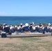 NY Army National Guard 42nd Infantry "Rainbow" Division band performs at Montauk Point, LI