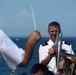 NY Army National Guard 42nd Infantry "Rainbow" Division band performs at Montauk Point, LI