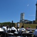 NY Army National Guard 42nd Infantry "Rainbow" Division band performs at Montauk Point, LI