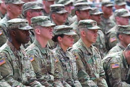 Officer candidates celebrate graduation at Mt. Rushmore