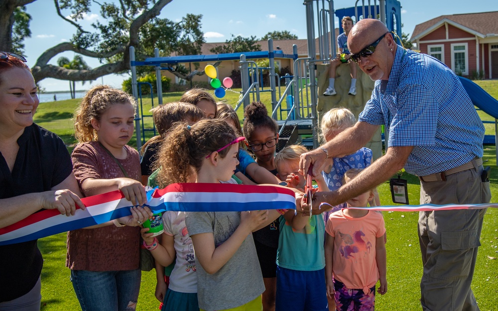 Eagle Park Playground opens to families at MacDill