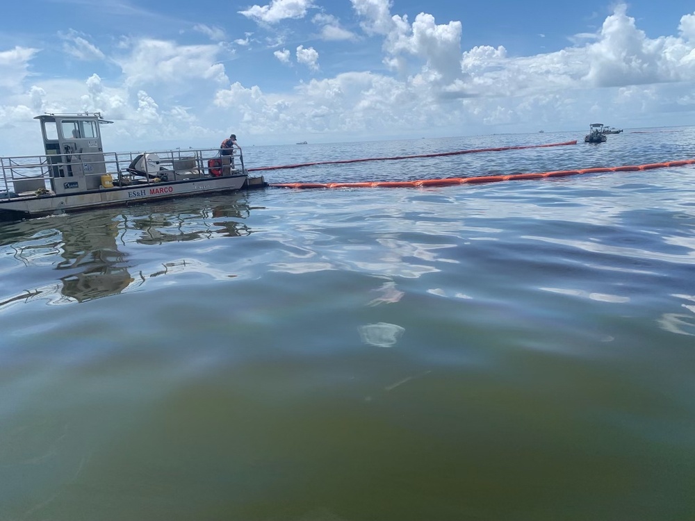 Unified Command responds to oil spill in Terrebonne Bay, Louisiana