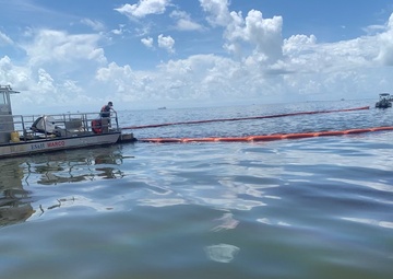 Unified Command responds to oil spill in Terrebonne Bay, Louisiana